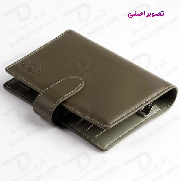 خرید کیف پاسپورت پول و کارت گرین لاین - Green Lion Passport Pouch