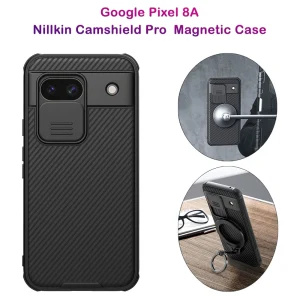 گارد ضد ضربه مغناطیسی نیلکین Google Pixel 8a مدل Camshield Pro Magnetic