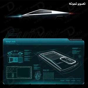 خرید گارد ضد ضربه پشت مات Samsung Galaxy S24 Ultra مارک XUNDD مدل Cyber