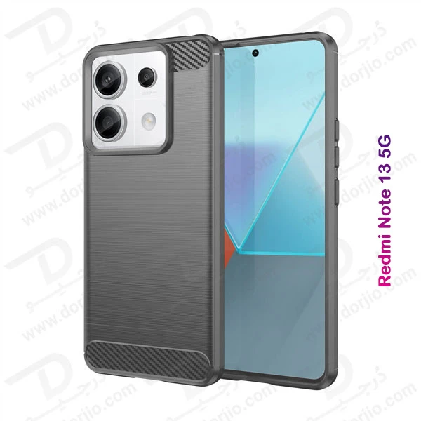 خرید گارد طرح کربنی Xiaomi Redmi Note 13 5G مدل Rock