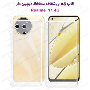 گارد ژله ای شفاف با محافظ دوربین Realme 11 4G