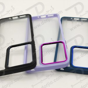 خرید قاب شفاف فریم ژله ای رنگی Xiaomi Redmi Note 13 Pro 5G