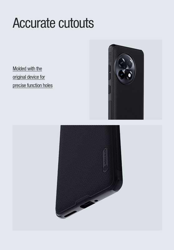 خرید قاب ضد ضربه مغناطیسی نیلکین OnePlus 12R مدل Super Frosted Shield Pro Magnetic
