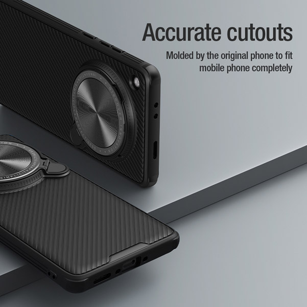 خرید قاب ضد ضربه مگنتی کمرا استند نیلکین Oppo Find X7 مدل Camshield Prop Magnetic