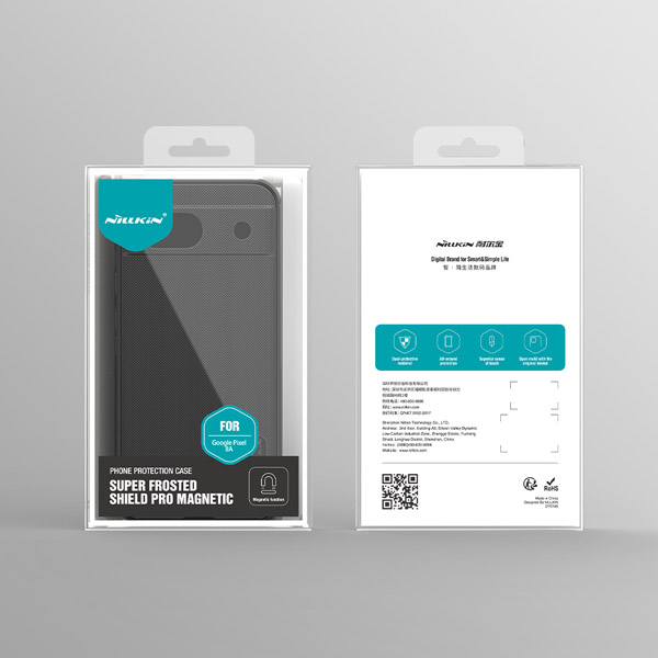 خرید قاب ضد ضربه نیلکین Google Pixel 8a مدل Super Frosted Shield Pro خرید قاب ضد ضربه نیلکین Google Pixel 8a مدل Super Frosted Shield Pro