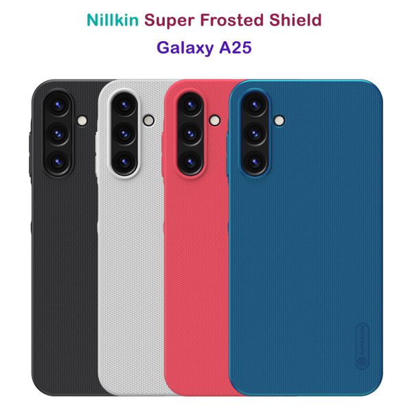 خرید قاب محافظ نیلکین Samsung Galaxy A25 مدل Super Frosted Shield