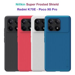 قاب محافظ نیلکین Xiaomi Poco X6 Pro مدل Super Frosted Shield