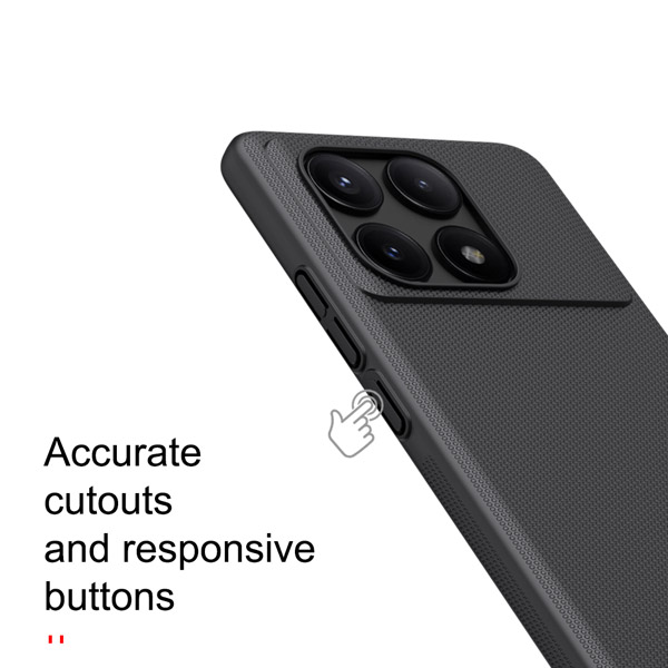 خرید قاب محافظ نیلکین Xiaomi Poco X6 Pro مدل Super Frosted Shield