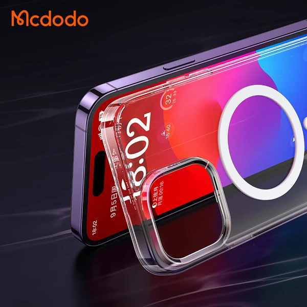 خرید قاب نیمه شفاف مگ سیف iPhone 15 Pro Max مارک اصلی Mcdodo