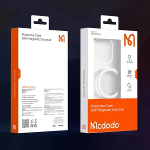 خرید قاب نیمه شفاف مگ سیف iPhone 15 Pro مارک اصلی Mcdodo