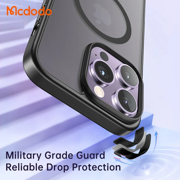 خرید قاب نیمه شفاف مگ سیف iPhone 15 Pro مارک اصلی Mcdodo