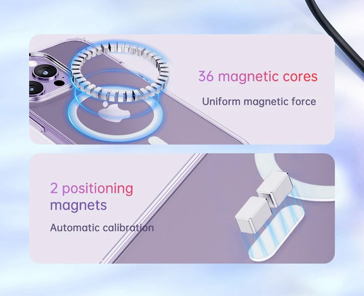 خرید قاب نیمه شفاف مگ سیف iPhone 15 Pro مارک اصلی Mcdodo خرید قاب نیمه شفاف مگ سیف iPhone 15 Pro مارک اصلی Mcdodo