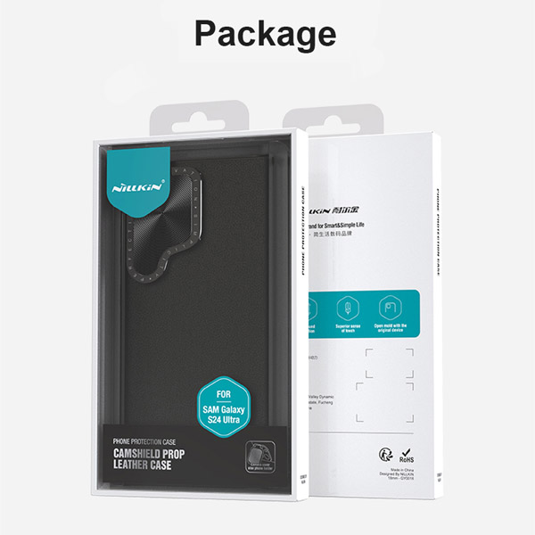 خرید قاب چرمی مگنتی کمرا استند نیلکین Samsung Galaxy S24 Ultra مدل CamShield Prop Leather Magnetic خرید قاب چرمی مگنتی کمرا استند نیلکین Samsung Galaxy S24 Ultra مدل CamShield Prop Leather Magnetic