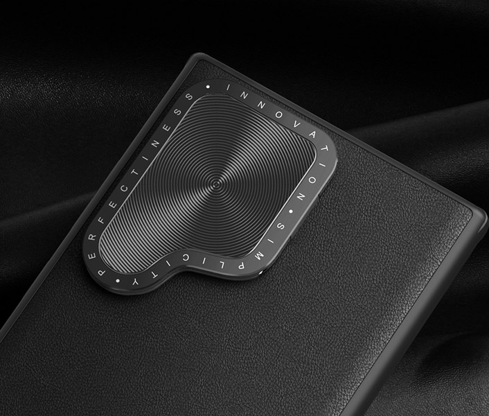 خرید قاب چرمی مگنتی کمرا استند نیلکین Samsung Galaxy S24 Ultra مدل CamShield Prop Leather Magnetic