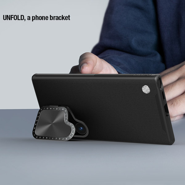 خرید قاب چرمی مگنتی کمرا استند نیلکین Samsung Galaxy S24 Ultra مدل CamShield Prop Leather Magnetic خرید قاب چرمی مگنتی کمرا استند نیلکین Samsung Galaxy S24 Ultra مدل CamShield Prop Leather Magnetic