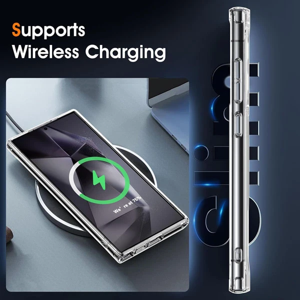 خرید قاب ژله ای شفاف Samsung Galaxy S24 Ultra