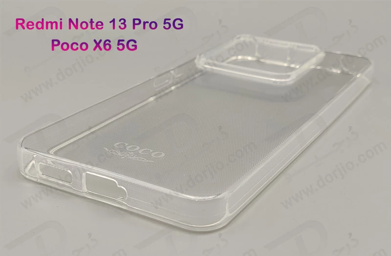 خرید قاب ژله ای شفاف Xiaomi Poco X6 5G