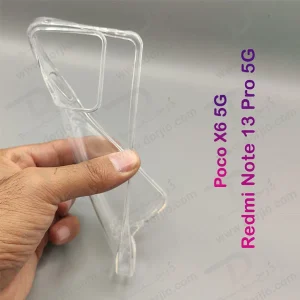 خرید قاب ژله ای شفاف Xiaomi Poco X6 5G