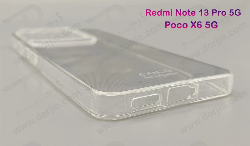 خرید قاب ژله ای شفاف Xiaomi Poco X6 5G