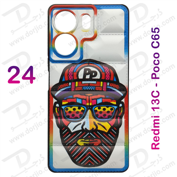 خرید قاب ژله ای طرح دار Xiaomi Poco C65