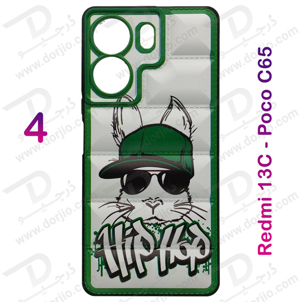 خرید قاب ژله ای طرح دار Xiaomi Poco C65