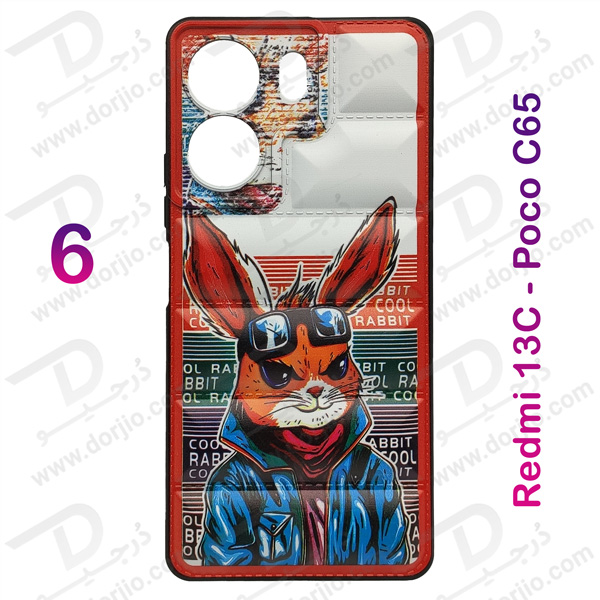 خرید قاب ژله ای طرح دار Xiaomi Poco C65