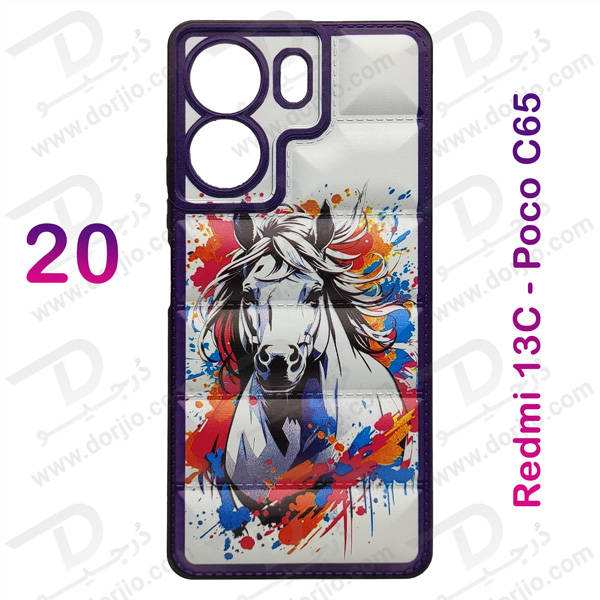 خرید قاب ژله ای طرح دار Xiaomi Redmi 13C 4G