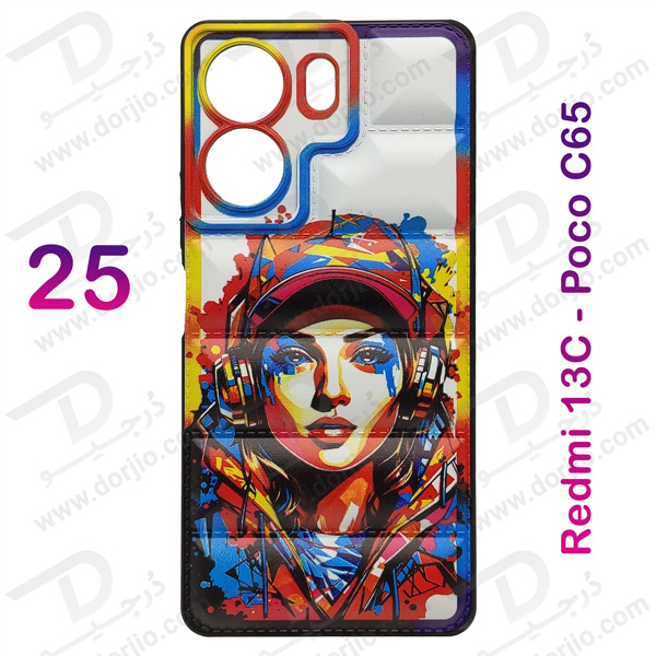 خرید قاب ژله ای طرح دار Xiaomi Redmi 13C 4G