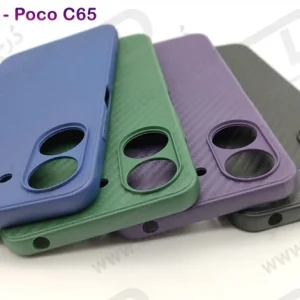 خرید قاب ژله ای طرح کربن Xiaomi Poco C65
