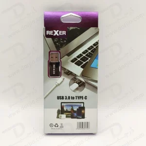 خرید مبدل تبدیل USB 3.0 به Type-C 3.0 مارک Rexer RX-22
