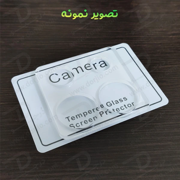 خرید محافظ لنز شیشه ای تمام شفاف Xiaomi Redmi Note 13 5G مدل 3D