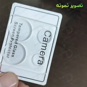 خرید محافظ لنز شیشه ای تمام شفاف Xiaomi Redmi Note 13 Pro 4G مدل 3D