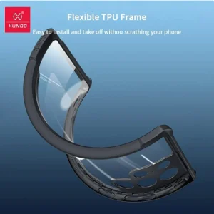 خرید کریستال شیلد شفاف گوشی Samsung Galaxy S24 Ultra مارک XUNDD سری Beatle