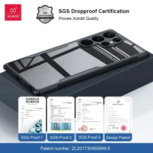 خرید کریستال شیلد شفاف گوشی Samsung Galaxy S24 Ultra مارک XUNDD سری Beatle