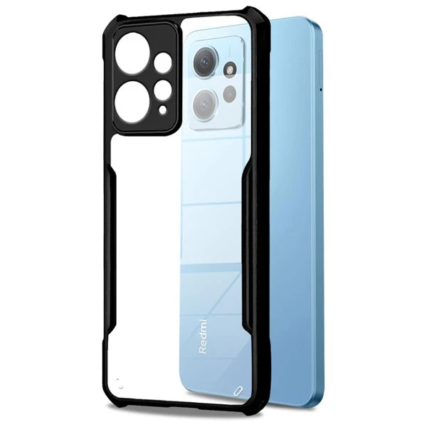 خرید کریستال شیلد شفاف گوشی Xiaomi Redmi Note 12 4G مارک XUNDD سری Beatle