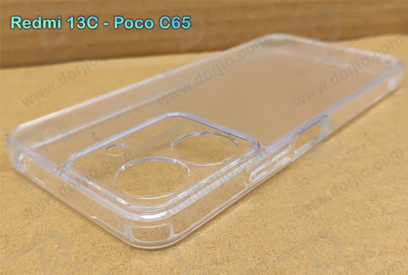 خرید کریستال کاور تمام شفاف Xiaomi Poco C65