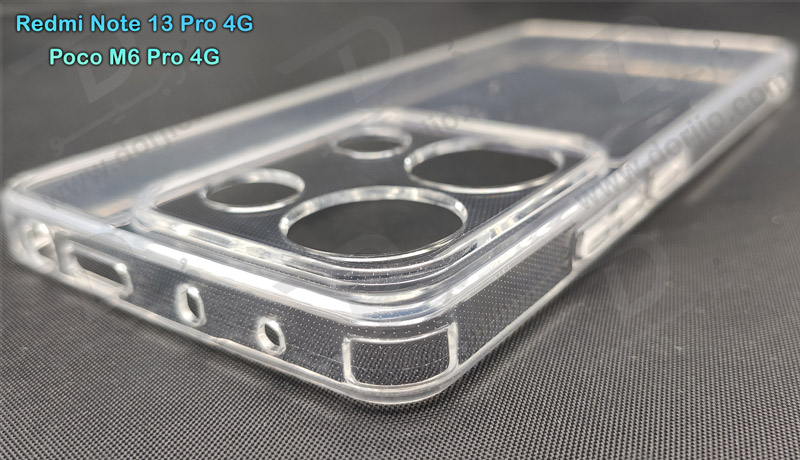 خرید کریستال کاور تمام شفاف Xiaomi Poco M6 Pro 4G