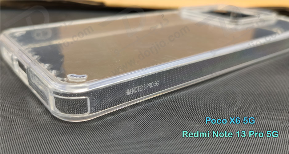 خرید کریستال کاور تمام شفاف Xiaomi Poco X6 5G