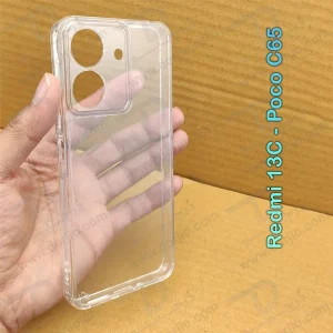 خرید کریستال کاور تمام شفاف Xiaomi Redmi 13C