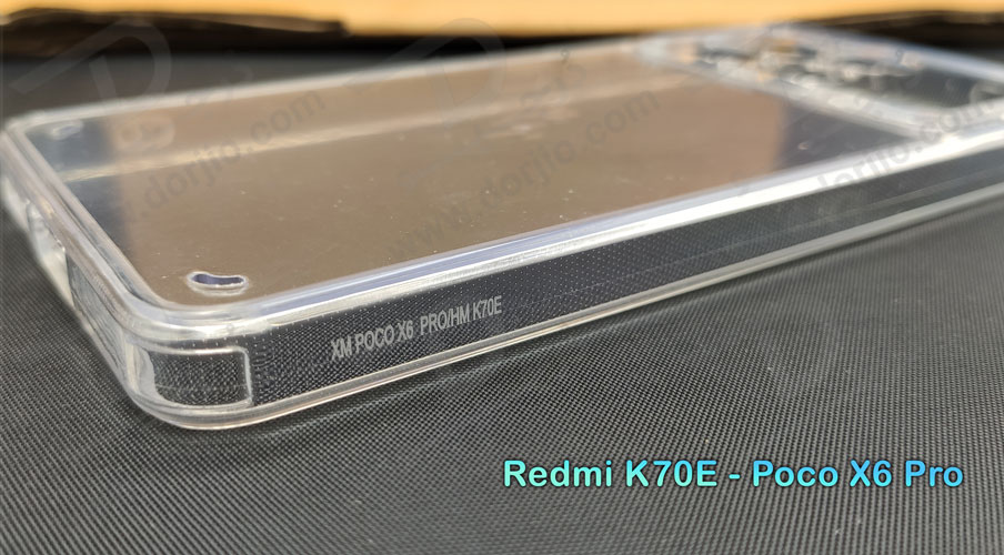 خرید کریستال کاور تمام شفاف Xiaomi Redmi K70E