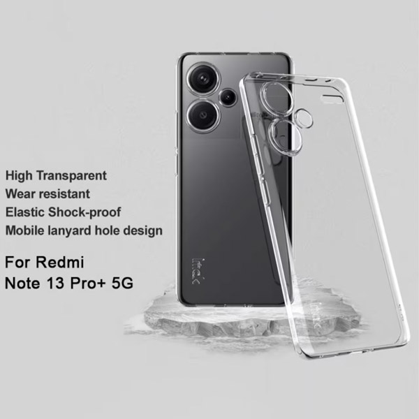 خرید کریستال کاور تمام شفاف Xiaomi Redmi Note 13 Pro Plus