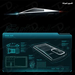 خرید گارد ضد ضربه پشت مات Samsung Galaxy S24 Plus مارک XUNDD مدل Cyber