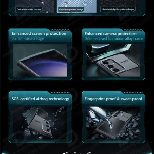 خرید گارد ضد ضربه پشت مات Samsung Galaxy S24 Plus مارک XUNDD مدل Cyber