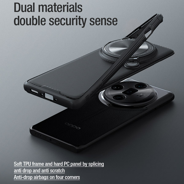 خرید گارد ضد ضربه کمرا استند نیلکین Oppo Find X7 مدل Camshield Prop خرید گارد ضد ضربه کمرا استند نیلکین Oppo Find X7 مدل Camshield Prop