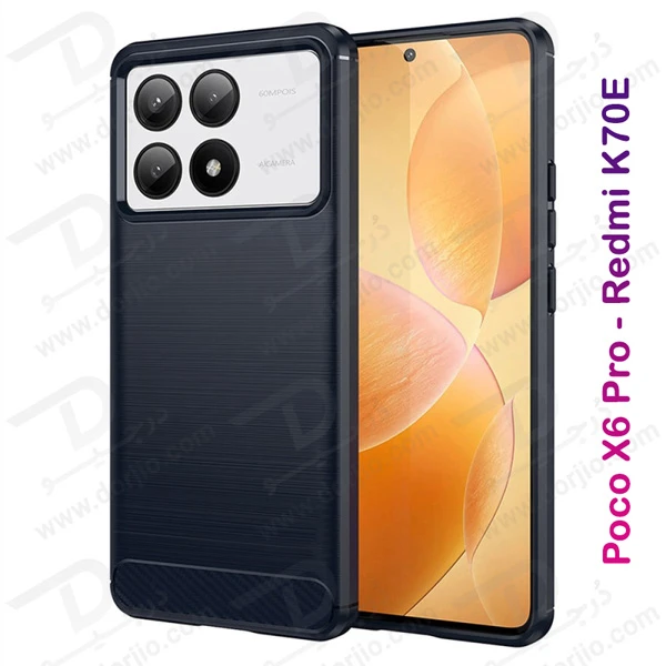 خرید گارد طرح کربنی Xiaomi Redmi K70E مدل Rock