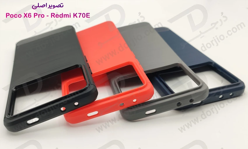 خرید گارد طرح کربنی Xiaomi Redmi K70E مدل Rock