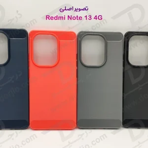 خرید گارد طرح کربنی Xiaomi Redmi Note 13 4G مدل Rock