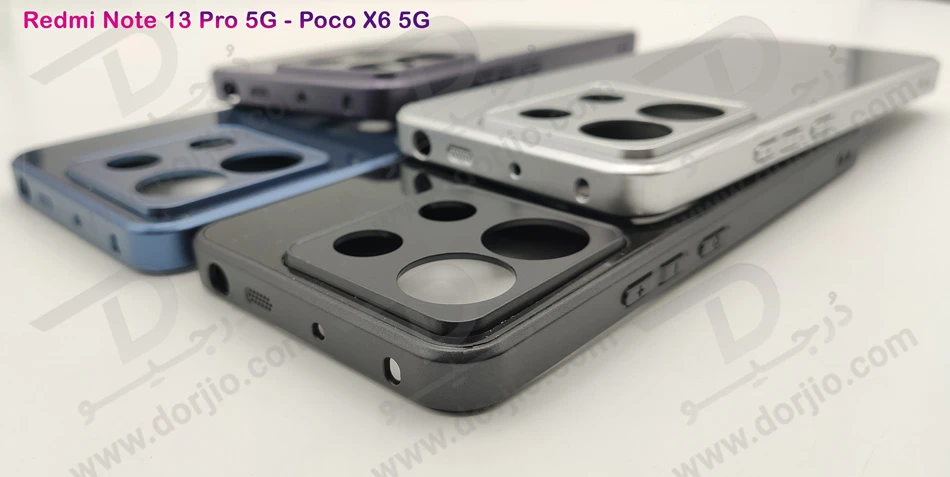 خرید گارد پشت براق مدل PVD مخصوص Xiaomi Poco X6 5G