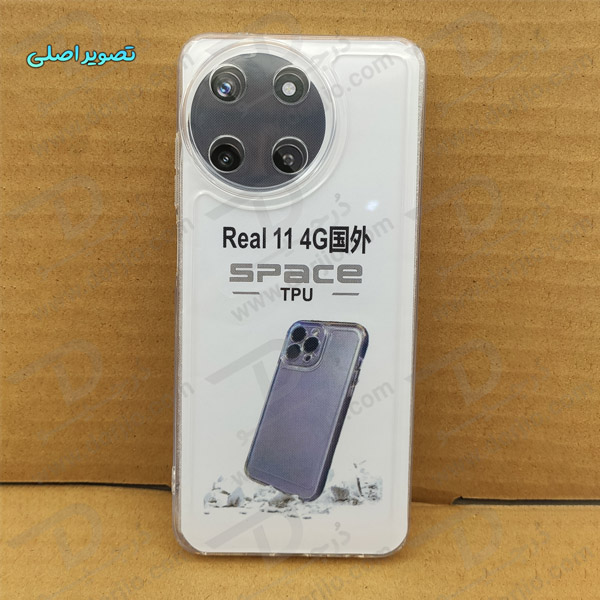 خرید گارد ژله ای شفاف با محافظ دوربین Realme 11 4G