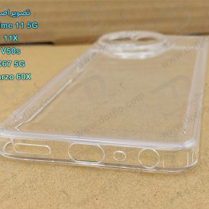 خرید گارد ژله ای شفاف با محافظ دوربین Realme C67 5G